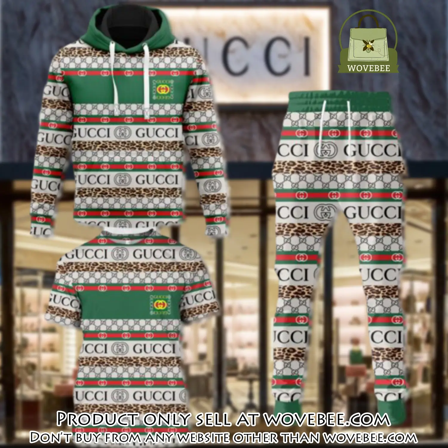 Gucci luxury brand combo tshirt hoodie long pants set trending 24 outfit sport lcs1033 wvb5848406